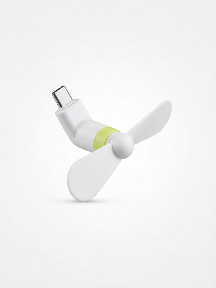 Reckx Cool Breeze Mini Fan, angled view