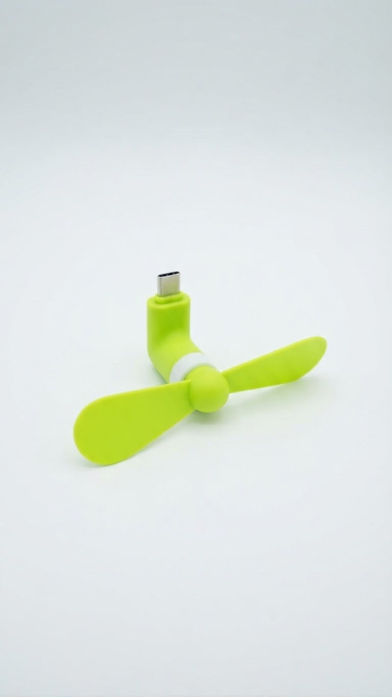 Reckx Cool Breeze Mini Fan, Lime Green