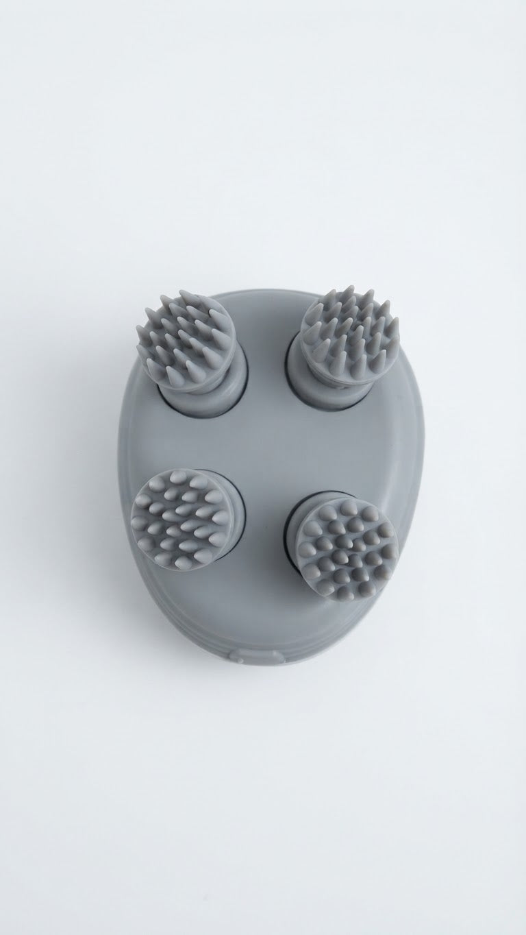 Reckx Head Spa Massager, silicone massage nodes close-up